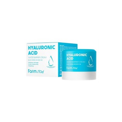 Крем для лица  FarmStay Hyaluronic Acid Water Barrier Cream 80ml с гиалуроновой кислотой