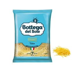 Макароны. Bottega del Sole (Боттега) ВЕРМИШЕЛЬ 400г   яр010