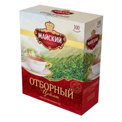 Чай Майский Классический отборный 100 пак.