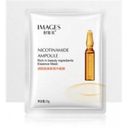 IMAGES  Маска - муляж для лица NICOTINAMIDE Ampoule Увлажняющая НИКОТИНАМИД  25г  (XXM-23655)