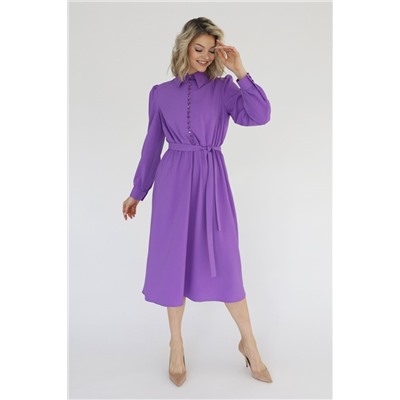 Платье с навесными петлями Фиолетовый