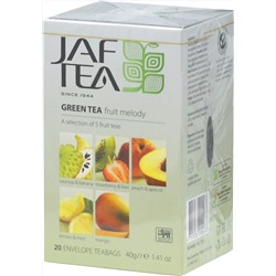 JAF TEA. Зеленый. Fruit Melody карт.пачка, 20 пак.