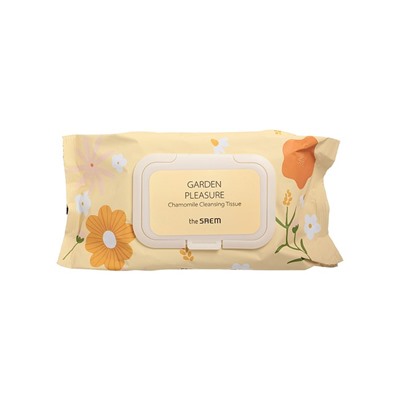 Салфетки косметические влажные Garden Pleasure Chamomile Cleansing Tissue