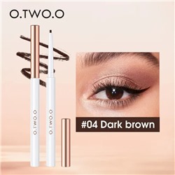 O.TWO.O Гелевая подводка для глаз Gel Eyeliner Waterproof Soft Eye Liner Pencil Quick Dry Makeup SC028 №04 Dark Brown