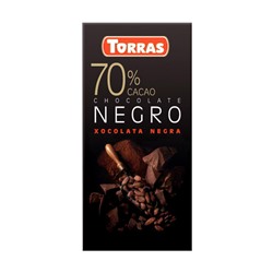 Горький шоколад TORRAS 80 г
