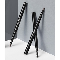 Двухсторонний карандаш для бровей IMAGES с щеточкой (B011 черный)