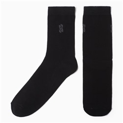 Носки мужские, цвет черный, размер 25-27