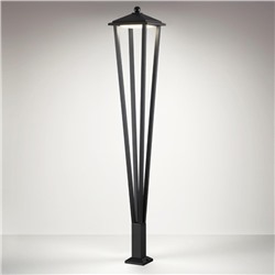 Светильник уличный Odeon Light. Bearitz, 12Вт, Led, 1200х200х200 мм, цвет чёрный