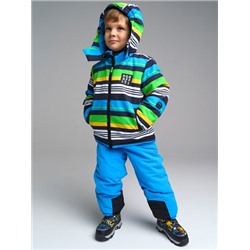 32212013 Комплект текстильный для мальчиков: куртка, полукомбинезон, голубой