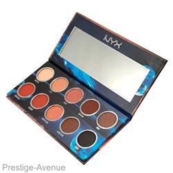 Тени NYX Beauty Space 10 цветов 14g