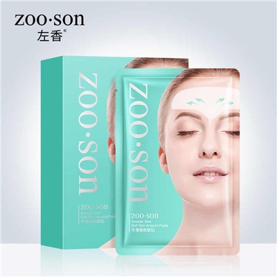 ZOO SON  Патч для Лба Soft Skin Amount Paste Разглаживающий, Омолаживающий (гелевый пластырь)  1шт.  5г  (ZX-31209)