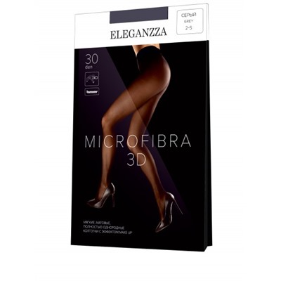 Колготки ELEGANZZA Microfibra 3D 30 grey