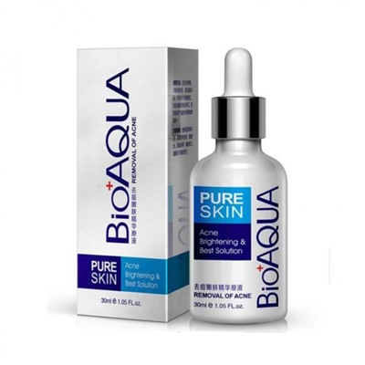 BIOAQUA  Эссенция для лица PURE SKIN Анти Акне ЧИСТАЯ КОЖА  30мл  (BQY-0726)