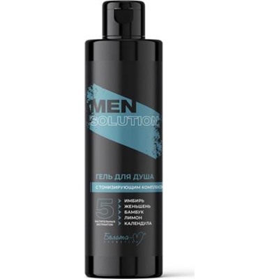 Белита-М Men Solution Гель для душа с тонизирующим комплексом (400г)