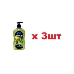 OK Shower gel Гель для душа Green Lime 560мл 3шт