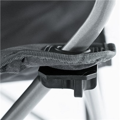 Кресло с регулируемым наклоном спинки, 60 х 55 х 51/107 см, цвет чёрный/серый