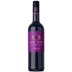 Вино безалкогольное CARL JUNG Merlot, Красное, 750 мл