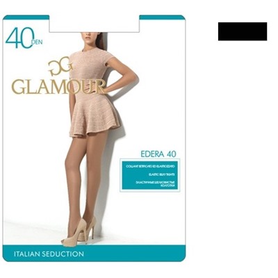 Glamour  EDERA 40 /колготки/ (4, Nero)