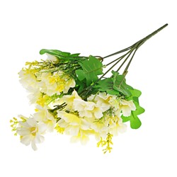 TCV017-03 Искусственные цветы, 33х13см, цвет белый