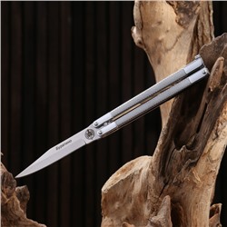 Нож-бабочка "Буратино" 19см, клинок 82мм/1,9мм, сталь 420