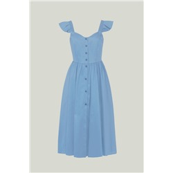 Elema 5К-10998-1-170 голубой, Платье
