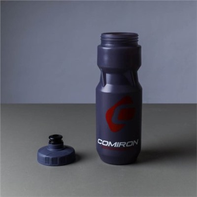 Бутылка для воды COMIRON "Advance" c двухцветным принтом. Серая. 850 мл. /711613 /FWCPE-282С / уп 1