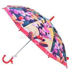 Зонт детский "Микки маус" r-45 см, ткань, полуавтомат
