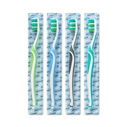 Glister™ Универсальные зубные щетки для взрослых (средняя жесткость щетины)