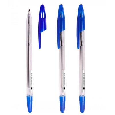 Ручка шариковая "Стамм.555" синяя маслян. основа 0,7мм РШ200