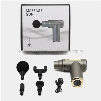 Массажер ударный для тела Massage Gun WA-109 Grey (96)