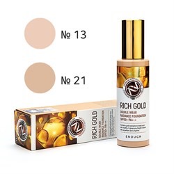 Тональный крем Enough Rich Gold Double Wear Radiance Foundation Spf50+ тон 21