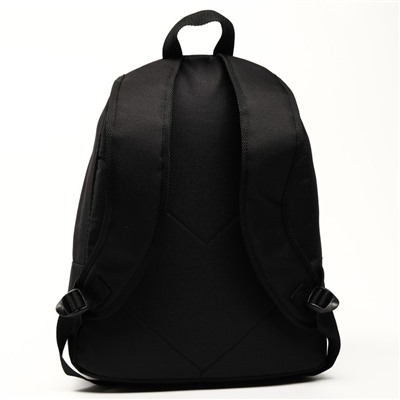 Рюкзак молодежный, отд на молнии, н/карман, черный, 42 х 31 х 15 см "Автобот", Трансформеры