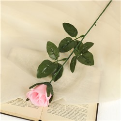 Цветы искусственные "Роза" 63 см, d-5 см, розовый