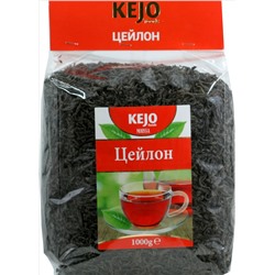 KejoFoods. Цейлонский крупнолистовой 1 кг. мягкая упаковка