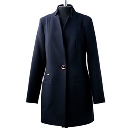 Манго демисезонное пальто (синий). ТМ Дюто (АБ2)