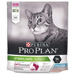 Pro Plan Opti Savour для кастрированных котов и стерилизованных кошек, с треской и форелью
