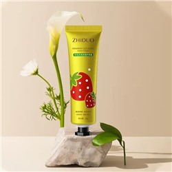 Крем для рук увлажняющий "Клубника" Zhiduo Strawberry Hand Cream, 30гр