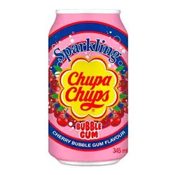 Напиток Chupa Chups Bubble Gum Cherry 0,345л Корея