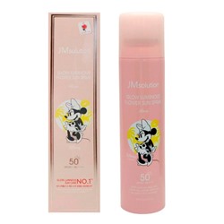 Солнцезащитный спрей JMsolution x Disney с экстрактом розы - Minnie Shiny Marine Pearl Sun Spray SPF50+ PA++++