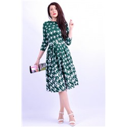 Платье  Patriciа артикул NY14521 зеленый,белый