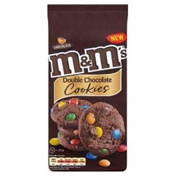 Печенье M&M’s Double Chocolate Cookies 180гр