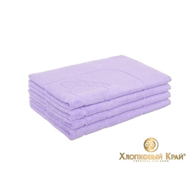 полотенце-коврик для ног 50х70 см лаванда