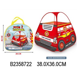 Домик игров. нейлон 333-198 Пожарная машина в сумке в Самаре