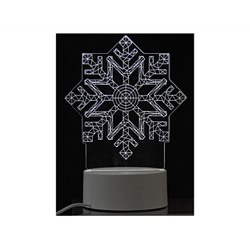 Светильник декоративный Energy EN-NL 26 3D снежинка