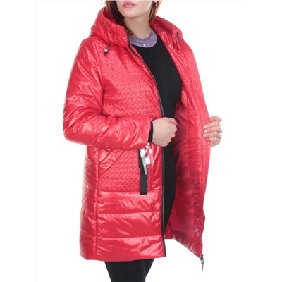 167 RED Куртка демисезонная женская ROVITHI (100 гр.синтепона)