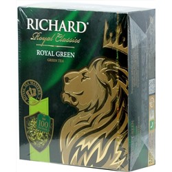 Richard. Royal Green карт.пачка, 100 пак.