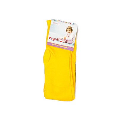 Колготки детские гладкие ДК-4 желтый