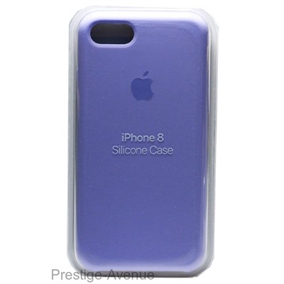 Силиконовый чехол для iPhone 7/8 ярко-синий
