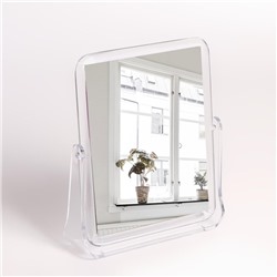 УЦЕНКА Зеркало настольное, зеркальная поверхность 12 × 15 см, цвет прозрачный