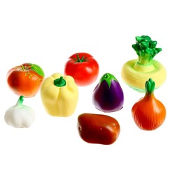 Набор резиновых игрушек овощей Золотая осень СИ-298 в Самаре